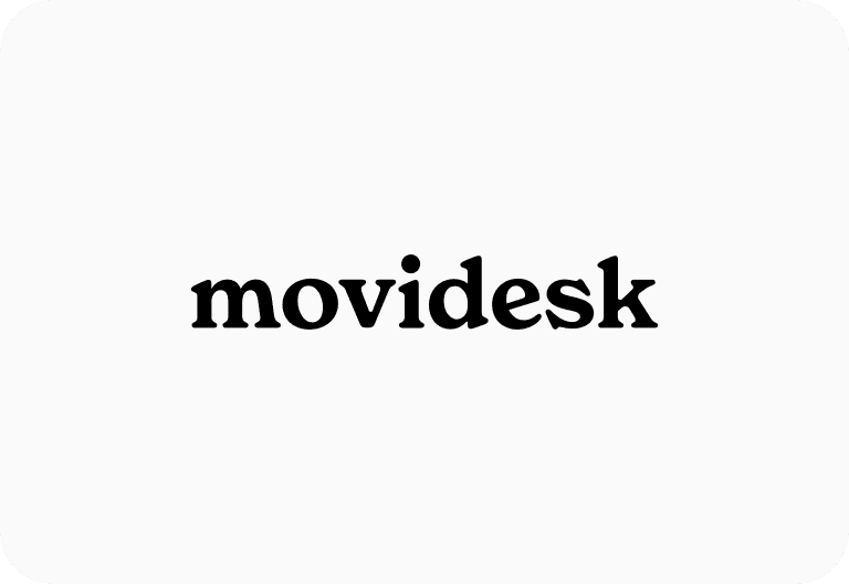 Movidesk resolve o básico. Suporte RD resolve o básico + IA que escala.