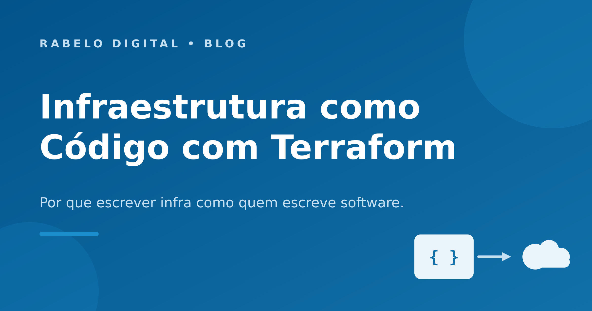 Infraestrutura como Código com Terraform
