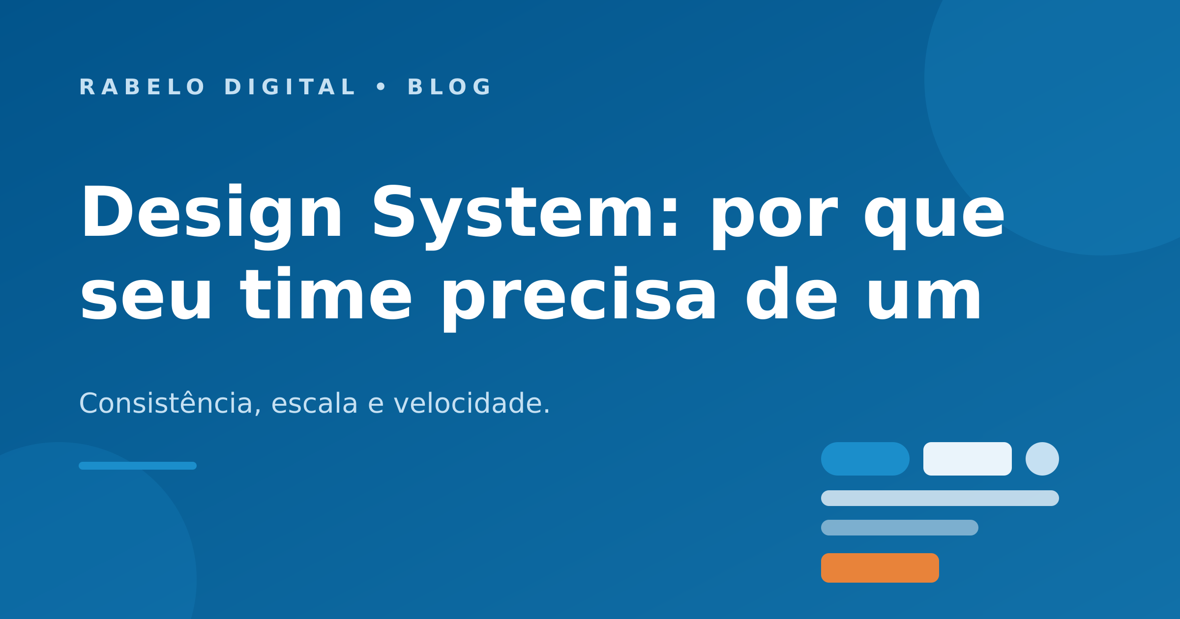 Design System: por que seu time precisa de um