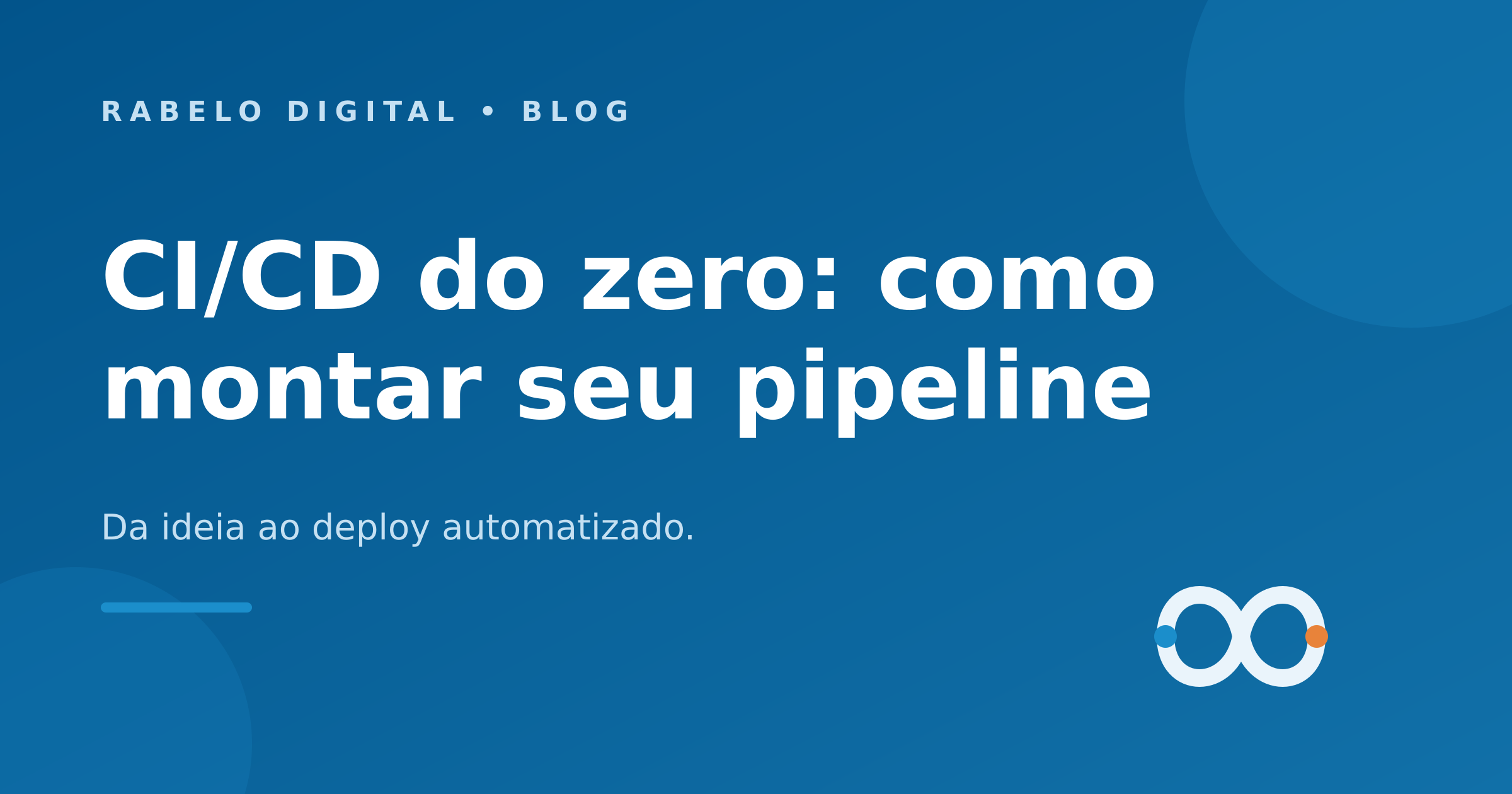 CI/CD do zero: como montar seu pipeline