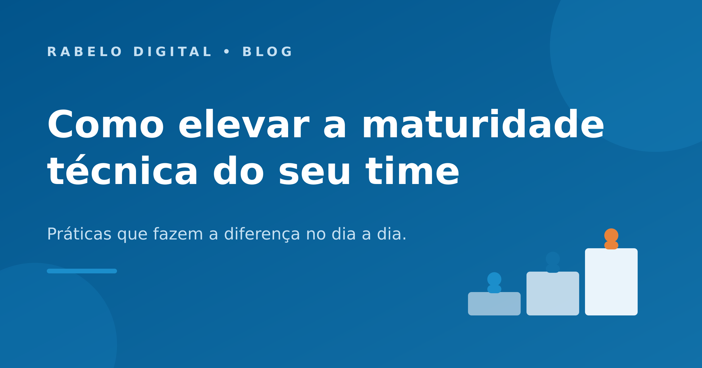 Como elevar a maturidade técnica do seu time