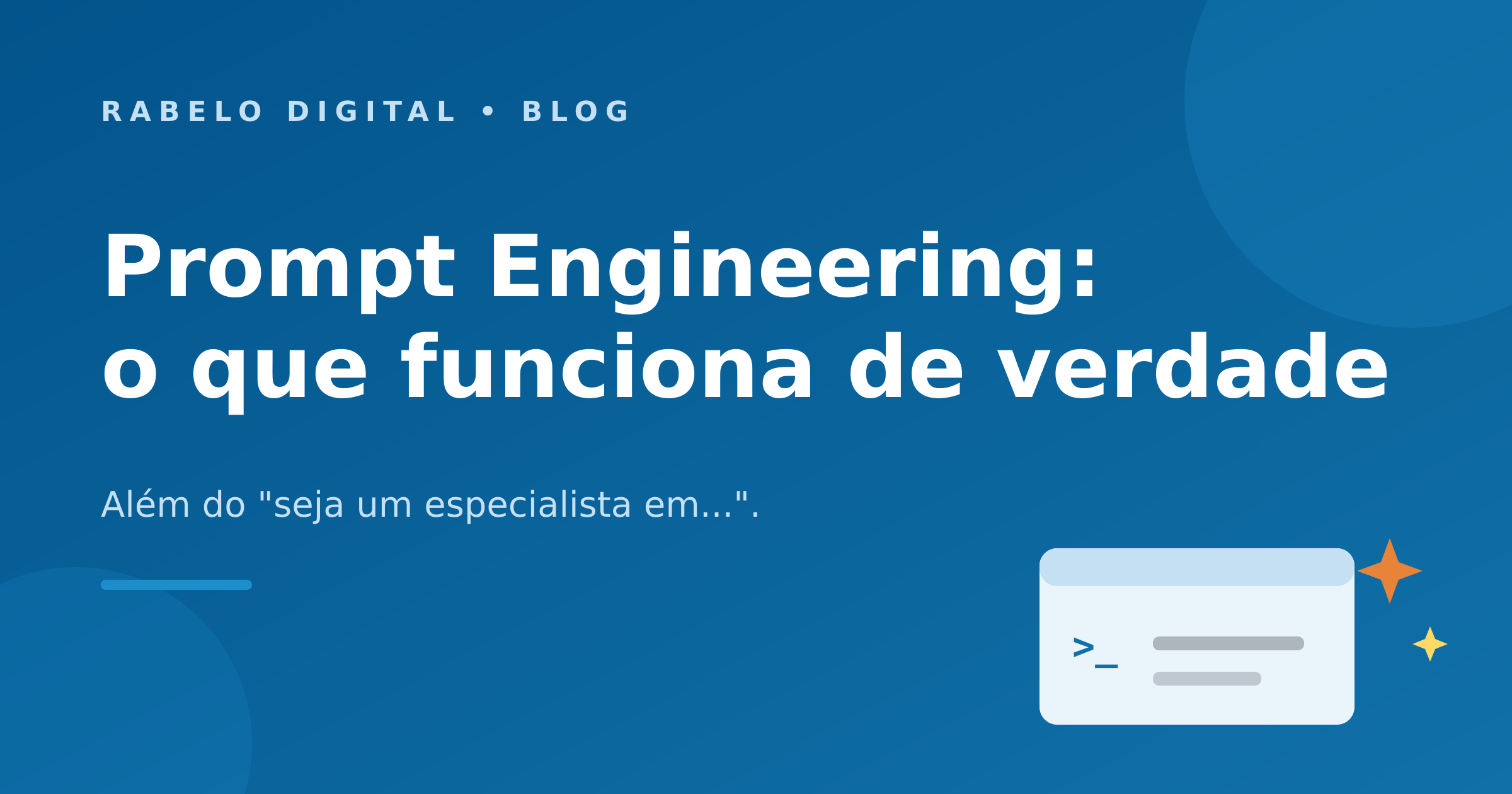 Prompt Engineering: o que funciona de verdade