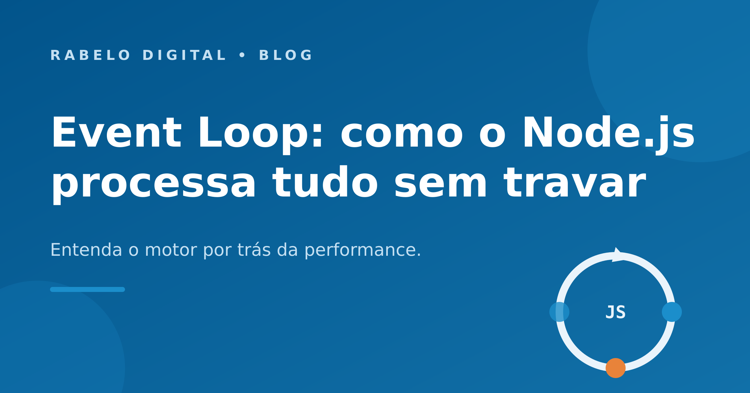 Event Loop: como o Node.js processa tudo sem travar