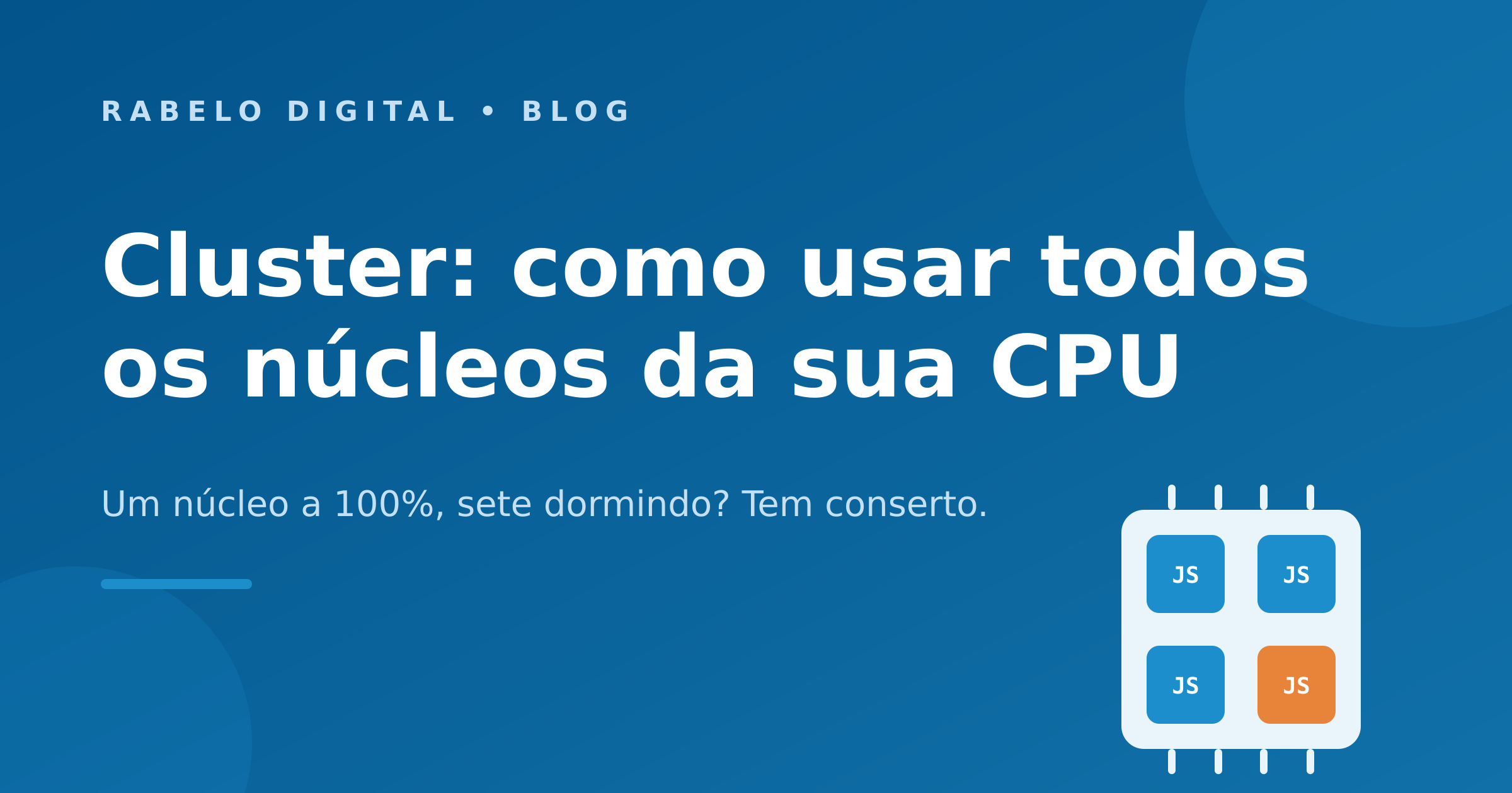 Cluster: como usar todos os núcleos da sua CPU