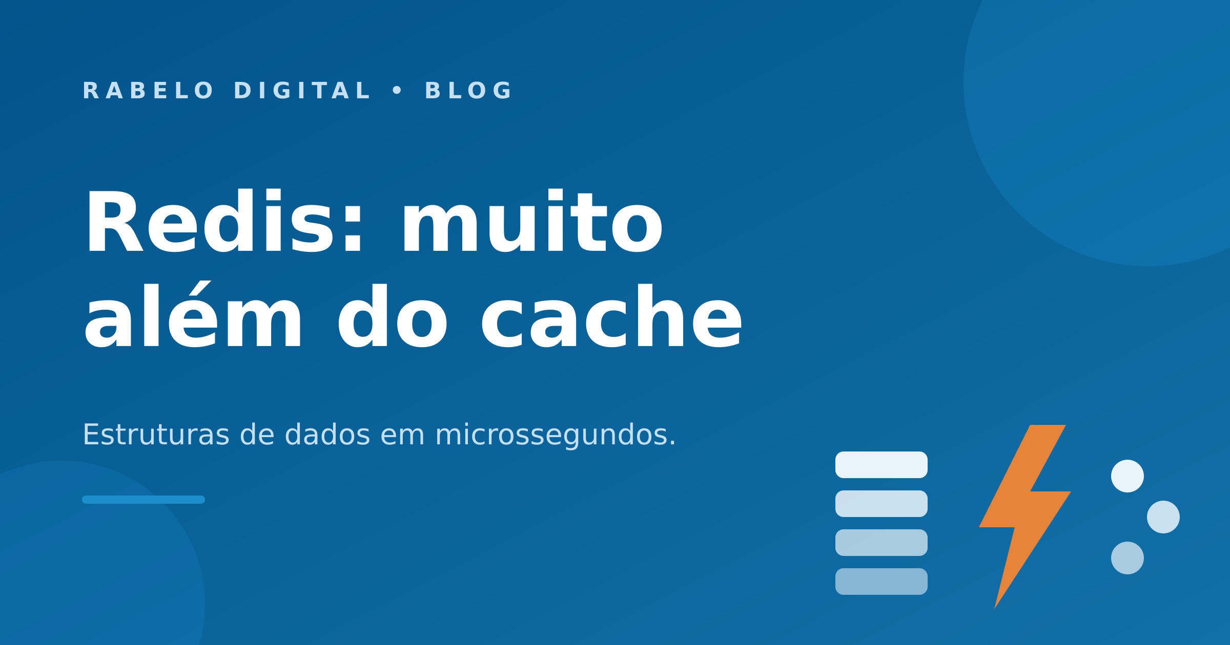 Redis: muito além do cache