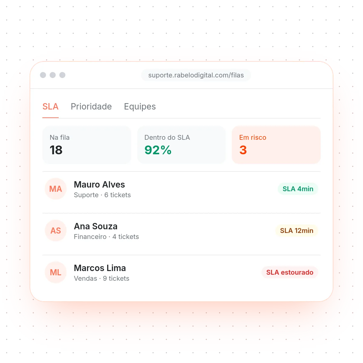 Atendente IA agendando consulta no WhatsApp